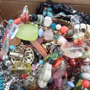 5 lbs craft jewelry broken or not  for crafting